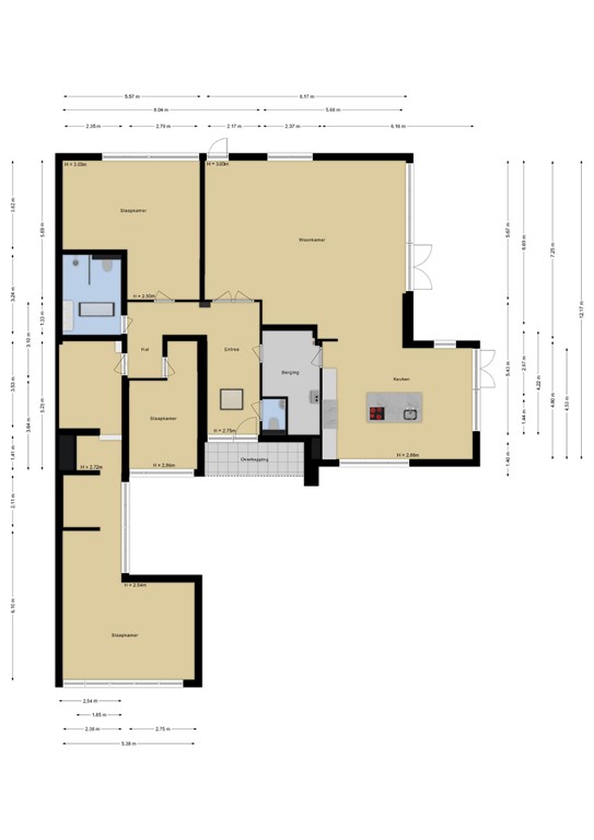 mediumsize floorplan