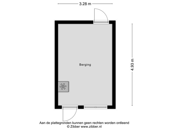 Floorplan - Voorstraat 137, 4702 EP Roosendaal