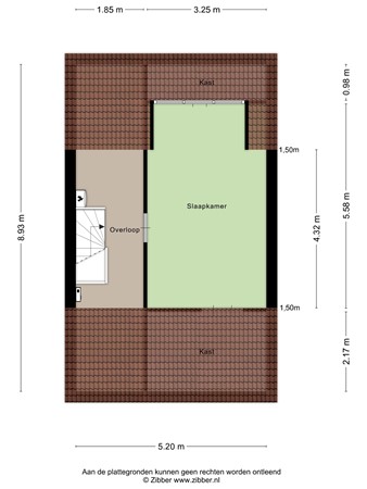 Floorplan - Desmijndijk 95, 4706 GS Roosendaal
