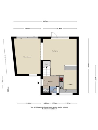 Floorplan - Lelieberg 28, 4708 LK Roosendaal