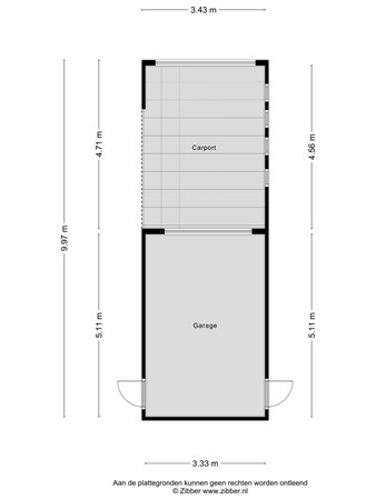 Floorplan - Lelieberg 28, 4708 LK Roosendaal