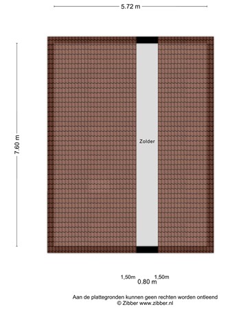 Floorplan - Burgerhoutsestraat 150, 4702 BH Roosendaal