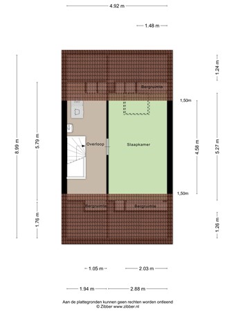 Floorplan - Hoornblendedijk 4, 4706 JR Roosendaal
