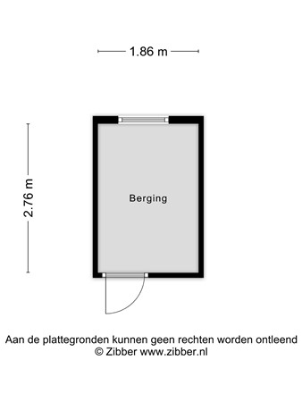 Floorplan - Pastoor van Akenstraat 104, 4703 BD Roosendaal