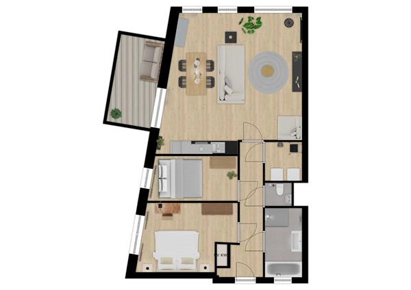 Medium property photo - Mary van der Sluisstraat 290, 1095 ME Amsterdam
