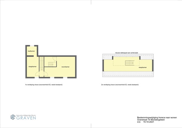 Floorplan - Overstraat 14, 6151 CN Munstergeleen