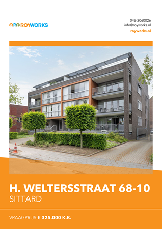 Brochure preview - Henri Weltersstraat 68-10, 6136 KE SITTARD (1)