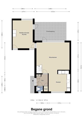 Floorplan - Bronkstraat 39, 6413 BZ Heerlen