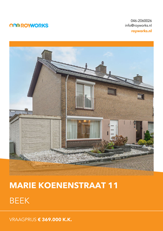 Brochure preview - Marie Koenenstraat 11, 6191 BT BEEK (1)