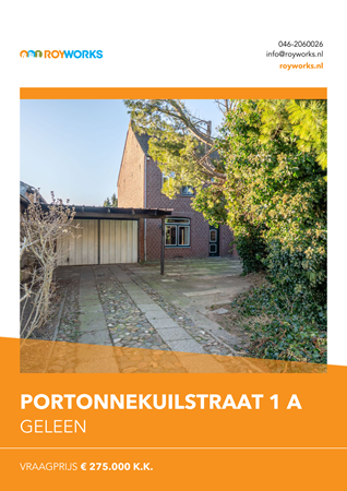 Brochure preview - Portonnekuilstraat 1-A, 6163 BN GELEEN (1)
