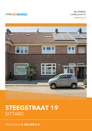 Brochure preview - Steegstraat 19, 6133 AK SITTARD (1)