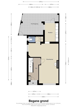 Floorplan - Heidestraat 59, 6163 VS Geleen