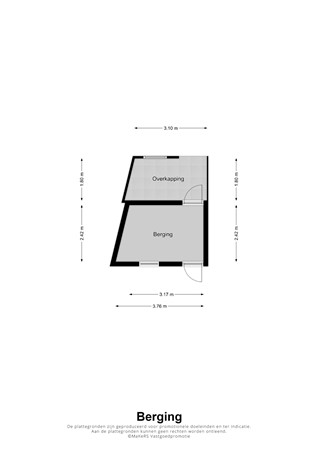 Floorplan - Heidestraat 59, 6163 VS Geleen