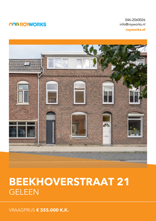Brochure preview - Beekhoverstraat 21, 6166 AA GELEEN (1)