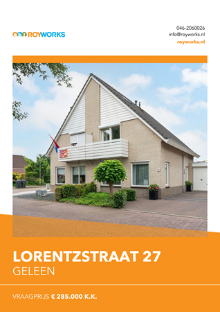 Brochure preview - Lorentzstraat 27, 6164 BH GELEEN (1)