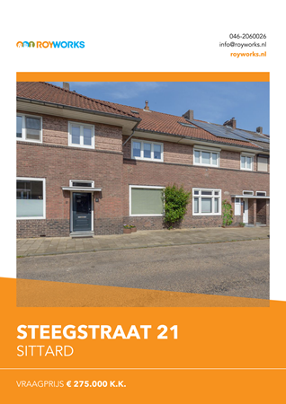 Brochure preview - Steegstraat 21, 6133 AK SITTARD (1)