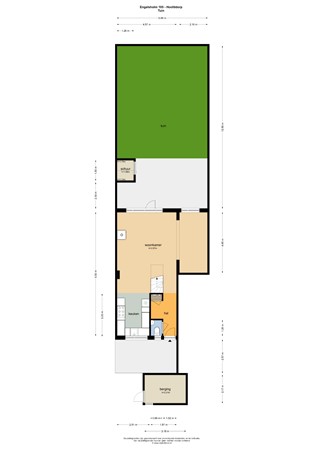 Floorplan - Engelsholm 105, 2133 AE Hoofddorp