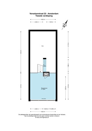 Vorselaarstraat 22, 1066 NN Amsterdam - Vorselaarstraat 22 - Amsterdam - Tweede verdieping - 2D.jpeg