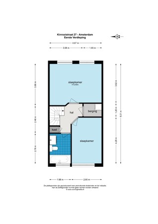 Kinrooistraat 27, 1066 LB Amsterdam - Kinrooistraat 27 - Amsterdam - Eerste Verdieping - 2d.jpg