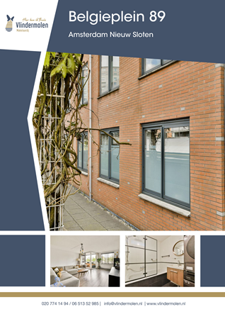 Brochure preview - Belgieplein 89, 1066 RC AMSTERDAM (1)