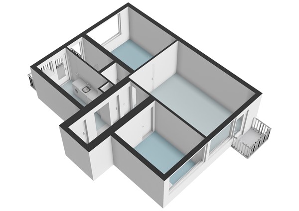 Marconistraat 60, 1171 AX Badhoevedorp - Marconistraat 60 - Badhoevedorp - Derde verdieping - 3D  _2.jpg