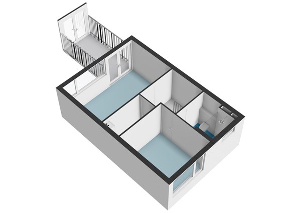 Denderhof 14, 1066 WS Amsterdam - Denderhof 14 - Amsterdam - Eerste verdieping - 3D  _4.jpg