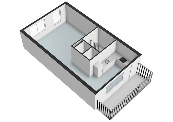 Henegouwenstraat 96, 1066 DH Amsterdam - Henegouwenstraat 96 - Amsterdam - Derde verdieping - 3D  _3.jpg