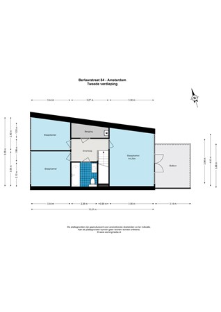 Berlaarstraat 84, 1066 SL Amsterdam - Berlaarstraat 84 - Amsterdam - Tweede verdieping - 2D.jpg