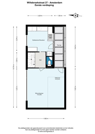 Willebroekstraat 27, 1066 WE Amsterdam - Willebroekstraat 27 - Amsterdam - Eerste_verdieping - 2D.jpg