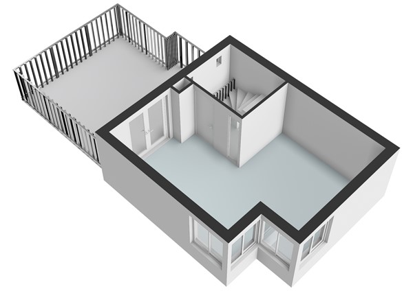 Rumbeke 7, 1066 SZ Amsterdam - Rumbeke 7 - Amsterdam - 1e_verdieping - 3D  _4.jpg