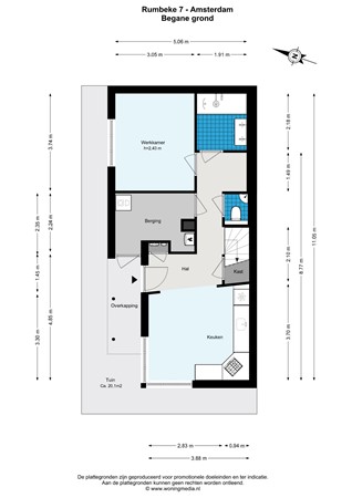 Rumbeke 7, 1066 SZ Amsterdam - Rumbeke 7 - Amsterdam - Begane_grond - 2D.jpg