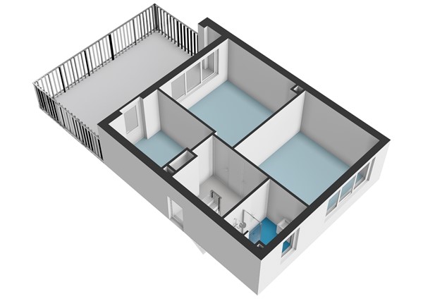 Graafland 12, 1251 NJ Laren - Graafland 12 - Laren - 1e_verdieping - 3D  _6.jpg