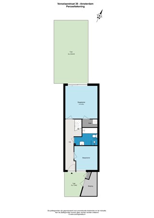 Vorselaarstraat 38, 1066 NN Amsterdam - Vorselaarstraat 38 - Amsterdam - Perceeltekening .jpg