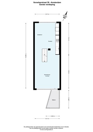 Medium property photo - Vorselaarstraat 38, 1066 NN Amsterdam