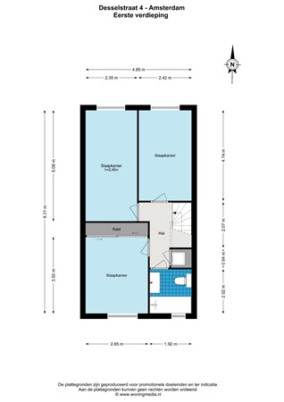 Desselstraat 4, 1066 LT Amsterdam - Desselstraat 4 - Amsterdam - 1e_verdieping - 2D.jpg