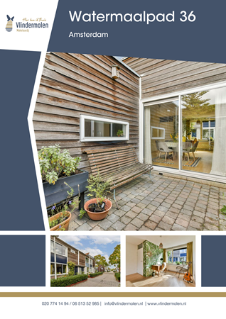 Brochure preview - Watermaalpad 36, 1066 WX AMSTERDAM (1)