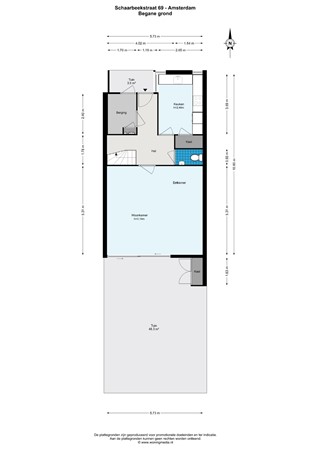 Schaarbeekstraat 69, 1066 WH Amsterdam - Schaarbeekstraat 69 - Amsterdam - Begane_grond - 2D.jpg