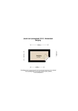 Jacob van Lennepkade 121E, 1054 ZJ Amsterdam - 