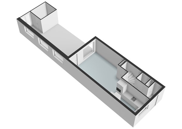 Knokkestraat 1, 1066 WK Amsterdam - Knokkestraat 1 - Amsterdam - Begane_grond - 3D  _2.jpg