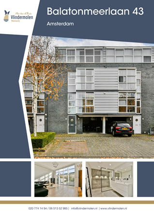 Brochure preview - Balatonmeerlaan 43, 1060 RD AMSTERDAM (1)