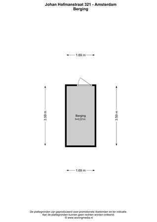 Johan Hofmanstraat 321, 1069 KD Amsterdam - Johan Hofmanstraat 321 - Amsterdam - Berging - 2D.jpg