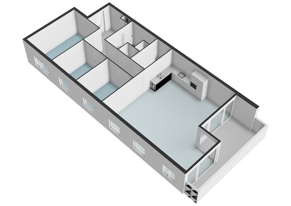 Johan Hofmanstraat 321, 1069 KD Amsterdam - Johan Hofmanstraat 321 - Amsterdam - Appartement - 3D  _2.jpg