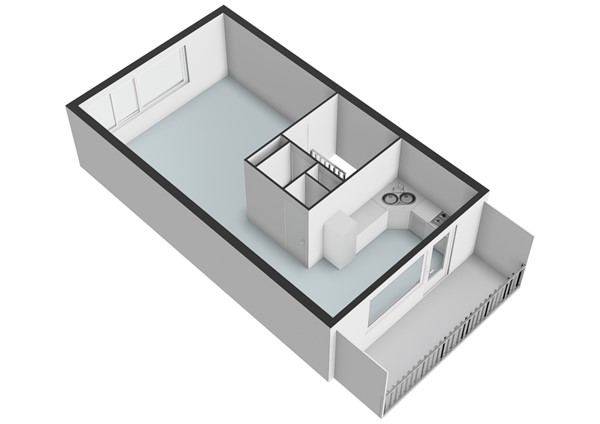 Henegouwenstraat 56, 1066 DG Amsterdam - Henegouwenstraat 56 - Amsterdam - 3e_verdieping - 3D  _6.jpg