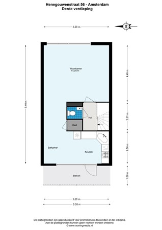 Henegouwenstraat 56, 1066 DG Amsterdam - 