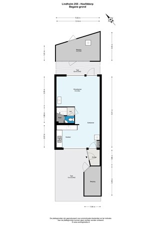 Lindholm 255, 2133 CT Hoofddorp - Lindholm 255 - Hoofddorp - Begane_grond - 2D.jpg
