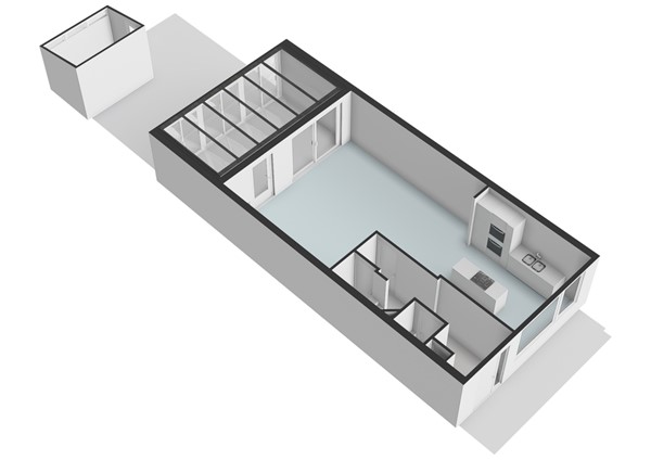 Schaarbeekstraat 13, 1066 JW Amsterdam - Schaarbeekstraat 13 - Amsterdam - Begane_grond - 3D  _2.jpg