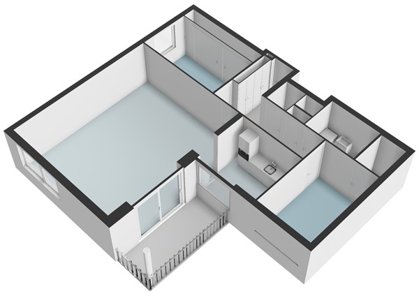 Chet Bakerstraat 183, 1066 GJ Amsterdam - Chet Bakerstraat 183 - Amsterdam - Appartement - 3D  _4.jpg