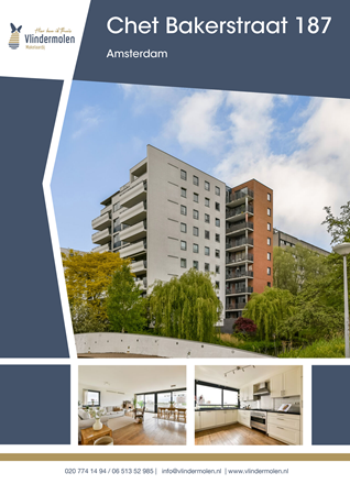 Brochure preview - Chet Bakerstraat 187, 1066 GJ AMSTERDAM (1)