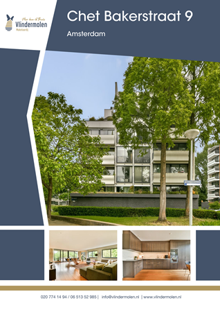 Brochure preview - Chet Bakerstraat 9, 1066 GK AMSTERDAM (1)