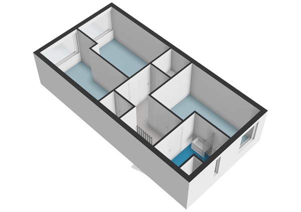 Beverenstraat 61, 1066 WD Amsterdam - Beverenstraat 61 - Amsterdam - Bovenverdieping - 3D  _4.jpg